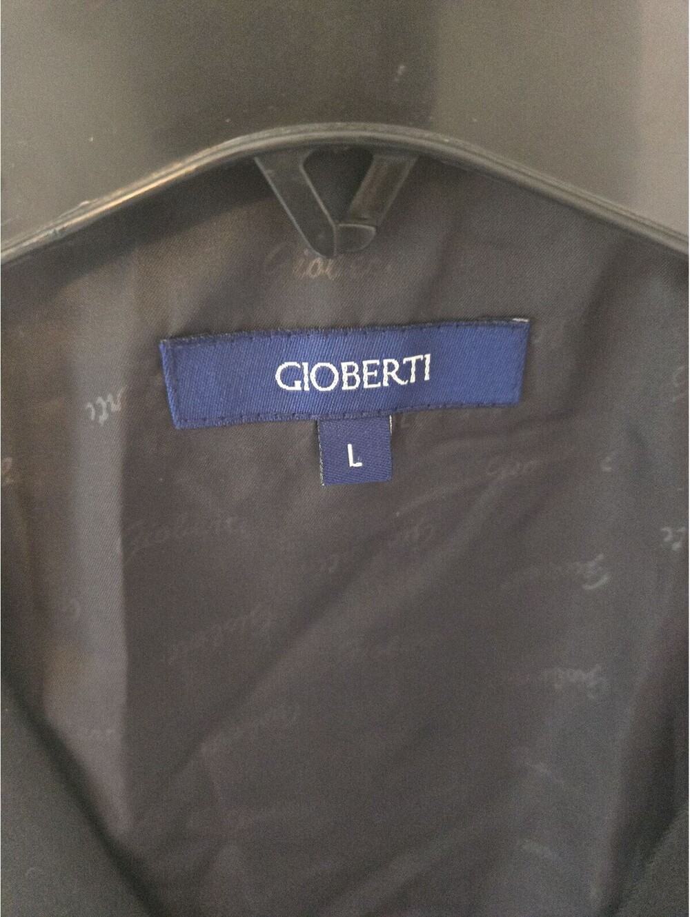 Gioberti Men's Classic Black Formal Vest Size L - Picture 2 of 6